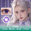 Neon Masquerade Purple Contact Lenses