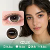 Linen Toffee Brown Contact Lenses