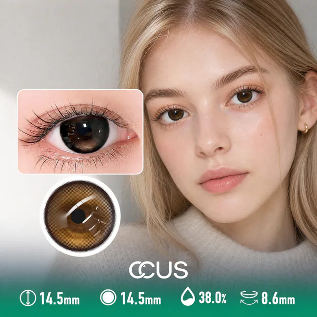 Home - Ccus Eyewear · Premium Colored Contacts Tender Breeze Sandalwood Brown Contact Lenses