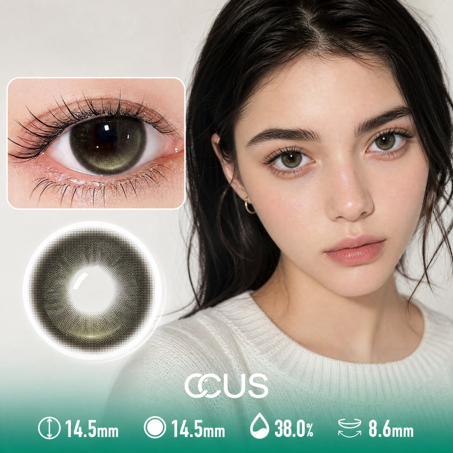 Provence Fern Green Contact Lenses - Ccus Eyewear · Premium Colored Contacts Provence Fern Green Contact Lenses