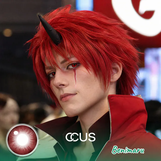 Benimaru Cosplay Contact Lenses | CCUS Eyewear