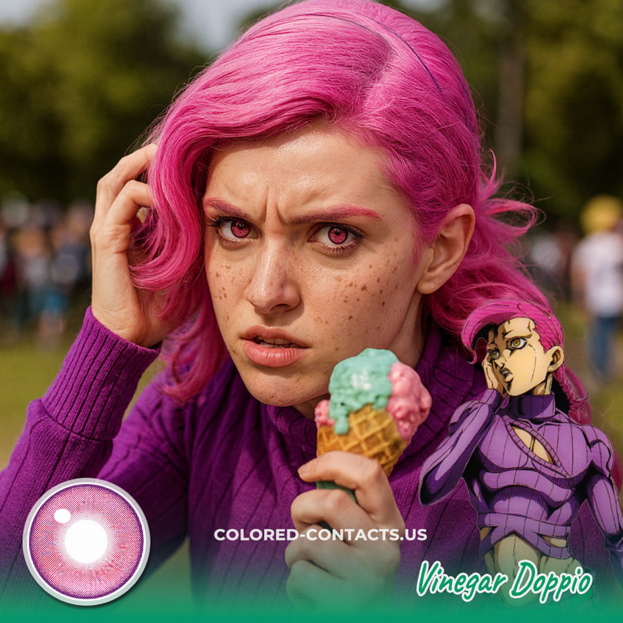 Vinegar Doppio Cosplay Contact Lenses - Ccus Eyewear · Premium Colored Contacts Vinegar Doppio Cosplay Contact Lenses | Ccus Eyewear