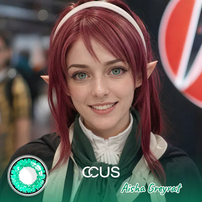 Aisha Greyrat Cosplay Contact Lenses | CCUS Eyewear