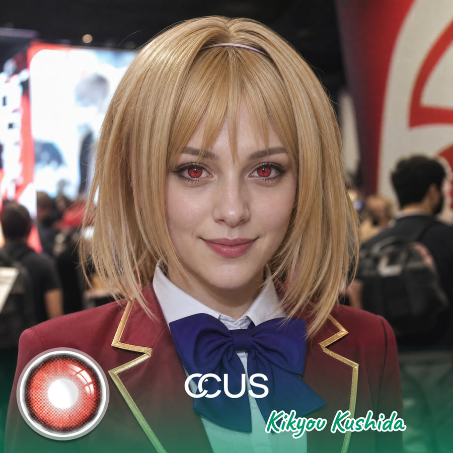 Kikyou Kushida Cosplay Contact Lenses | Ccus Eyewear
