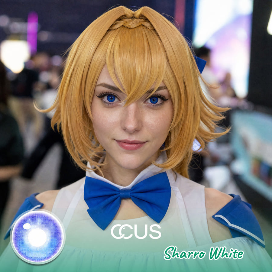 Sharro White Cosplay Contact Lenses | Ccus Eyewear