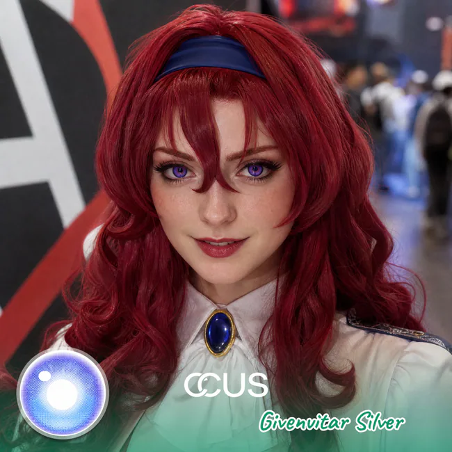 Givenvitar Silver Cosplay Contact Lenses | CCUS Eyewear