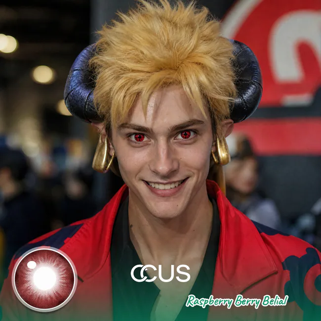 Raspberry Berry Belial Cosplay Contact Lenses | CCUS Eyewear
