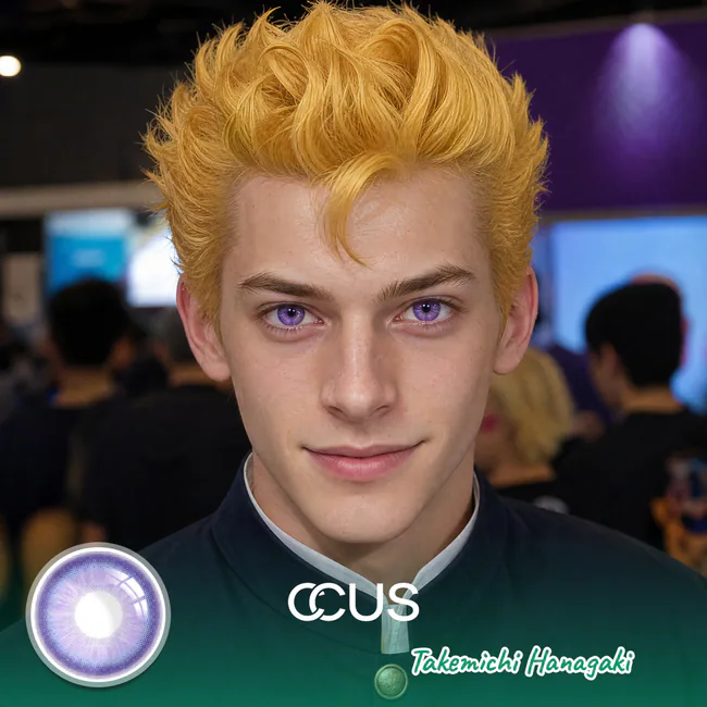 Takemichi Hanagaki Cosplay Contact Lenses | CCUS Eyewear