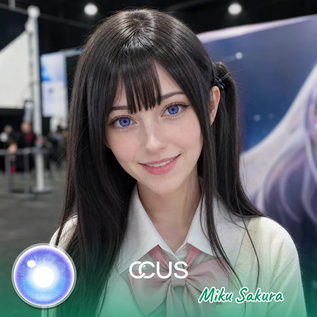 Miku Sakura Cosplay Contact Lenses | CCUS Eyewear