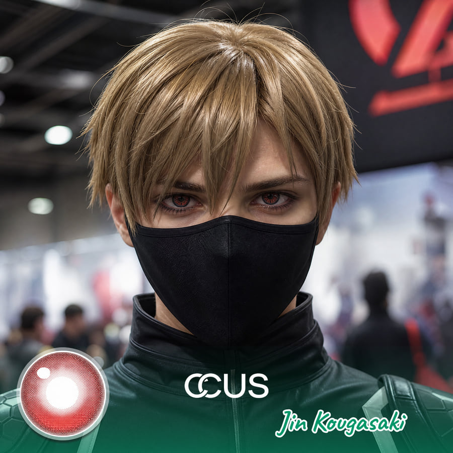 Jin Kougasaki Cosplay Contact Lenses | Ccus Eyewear