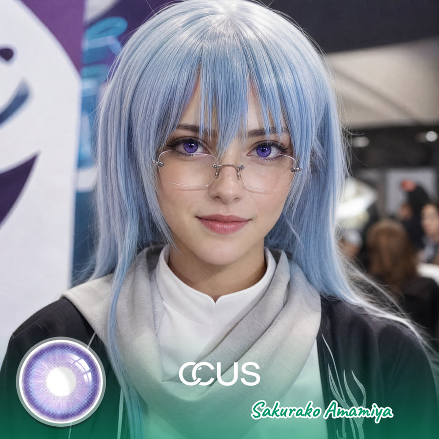 Psy : Sakurako Amamiya Cosplay Contact Lenses - Ccus Eyewear · Premium Colored Contacts Sakurako Amamiya Cosplay Contact Lenses | Ccus Eyewear