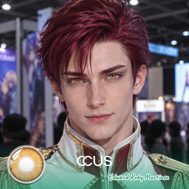 Edward Ruby Martinez Cosplay Contact Lenses | CCUS Eyewear