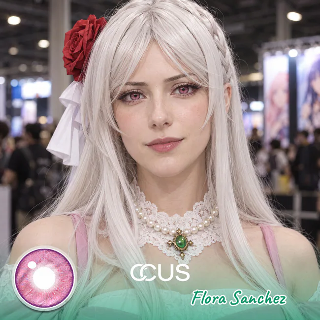 Flora Sanchez Cosplay Contact Lenses | CCUS Eyewear