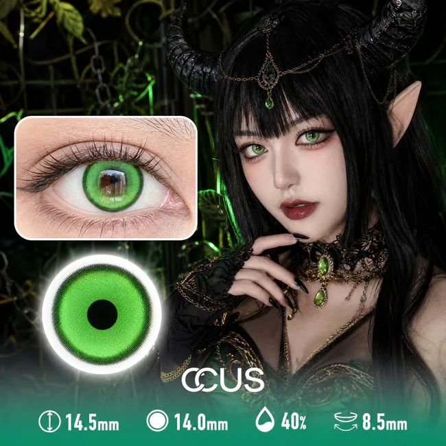Mythic Green Contact Lenses