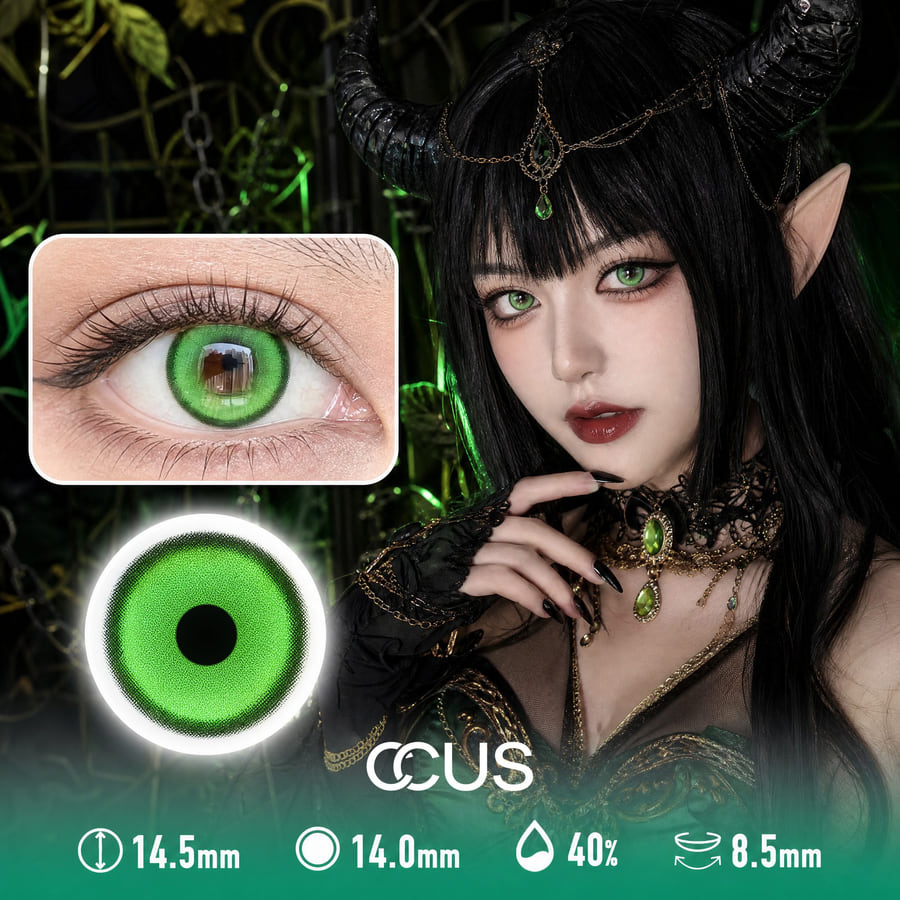 Mythic Green Contact Lenses
