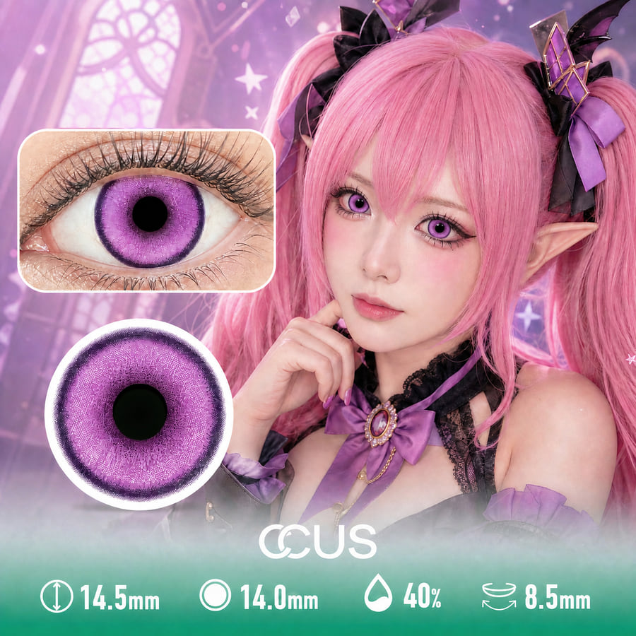Eidolon Arcane Purple Contact Lenses
