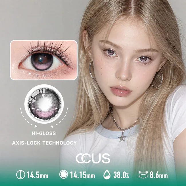 Rose Frost Pink Contact Lenses