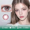 Cocoa Satin Pink Contact Lenses - Ccus Eyewear · Premium Colored Contacts Cocoa Satin Pink Contact Lenses
