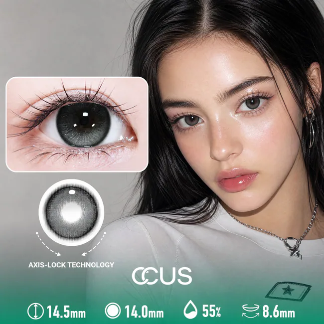 Afterglow Midnight Black Contact Lenses