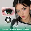 Gloss Riot Green And Pearl White Contact Lenses - Ccus Eyewear · Premium Colored Contacts Gloss Riot Green And Pearl White Contact Lenses