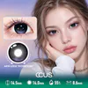 Satin Haze Purple Contact Lenses