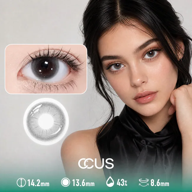 Lily Cloud Grey Contact Lenses