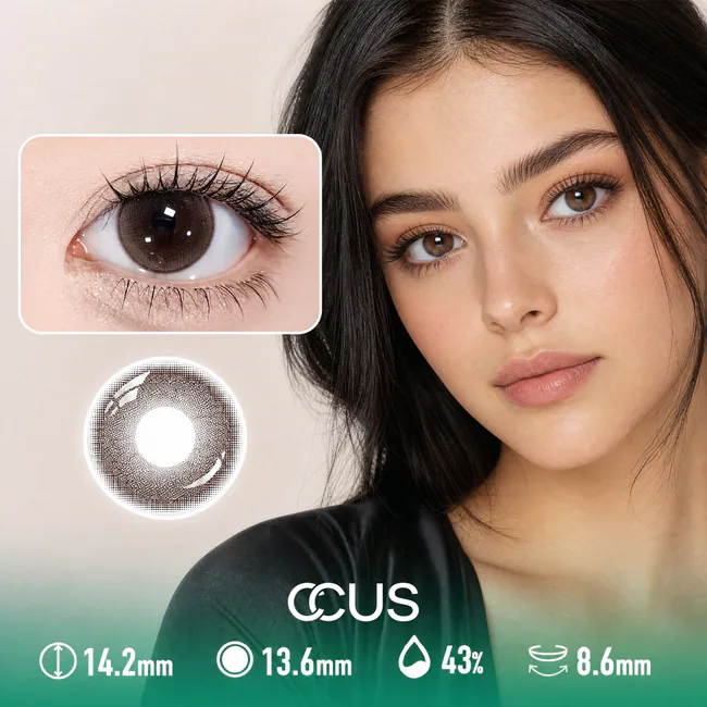 Bridal Sable Amber Brown Contact Lenses
